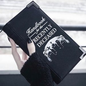 Killstar Deceased gothic punk black zip card holder clutch wallet